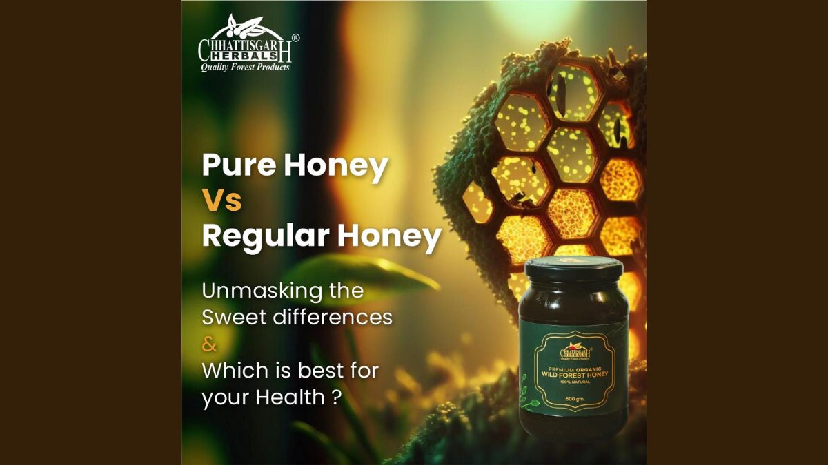 Pure Honey vs. Regular Honey Unmasking the Sweet differences & Which is best for your Health