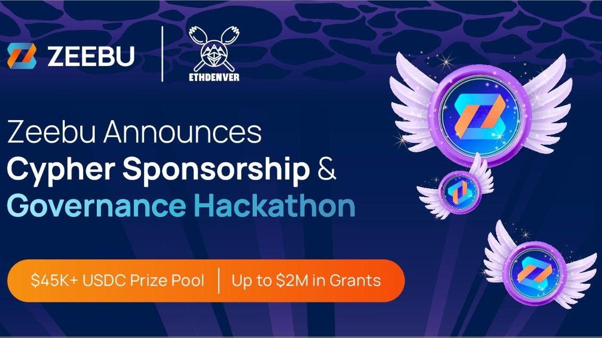 Zeebu Debuts at ETHDenver as a Cypher Sponsor, Announces ZBU Governance Hackathon: $45K+ in Prizes, $2M in Grants