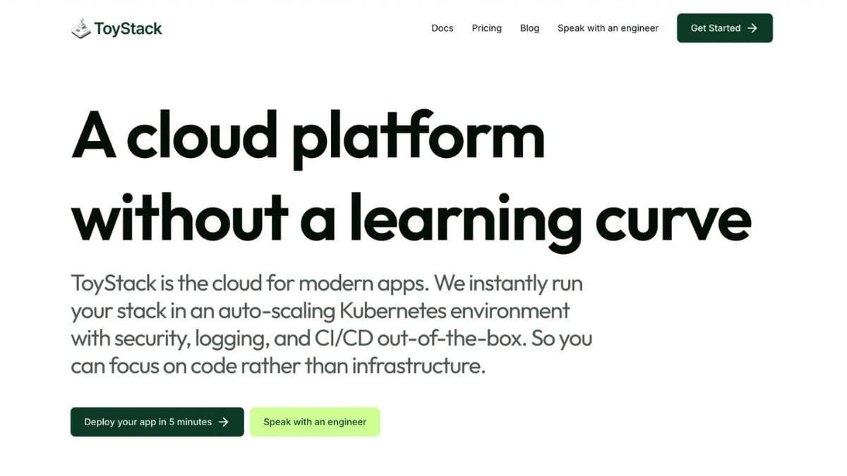 Empowering Developers to Focus On What Matters – Toystack.ai, Neo-Cloud Platform From Bangalore, India