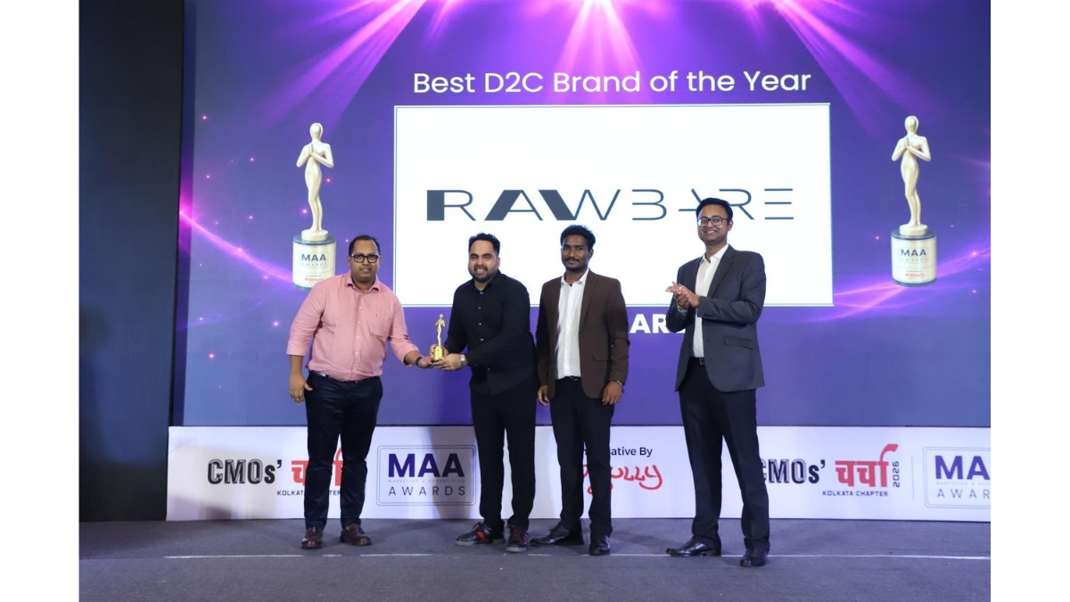 Rawbare Wins ‘Best D2C Brand’ at Adgully MAA Awards: A Testament to Purpose-Driven Branding and Digital Excellence